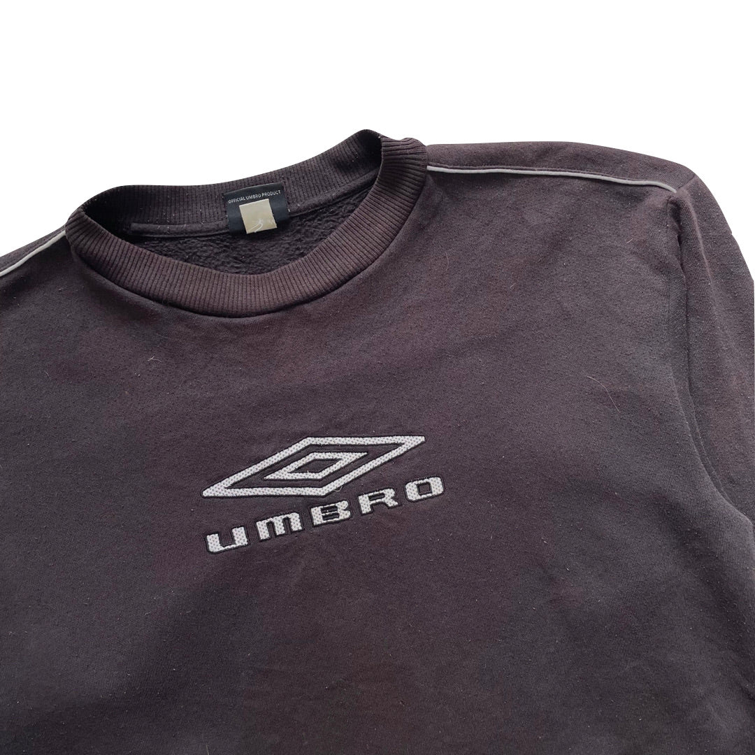 Umbro Faded Black / Brown Sweatshirt