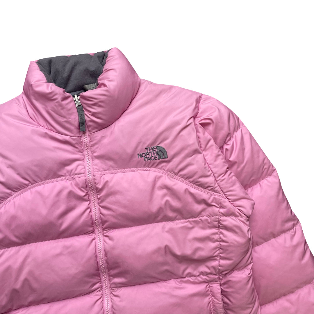 The North Face Womens Baby Pink Puffer Jacket