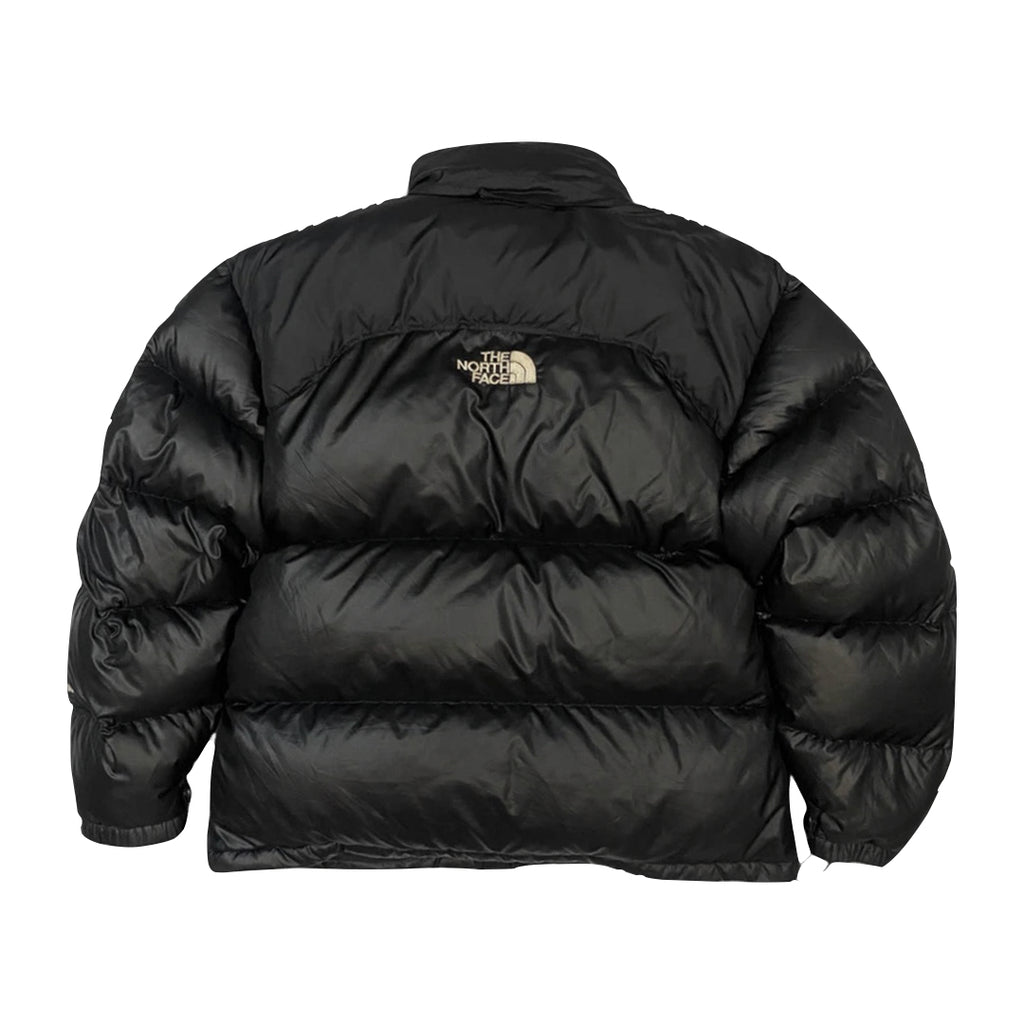 The North Face Black Puffer Jacket CENTER LOGO