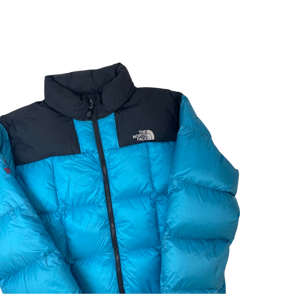 The North Face Bright Baby Blue Lhotse Summit Series Puffer Jacket