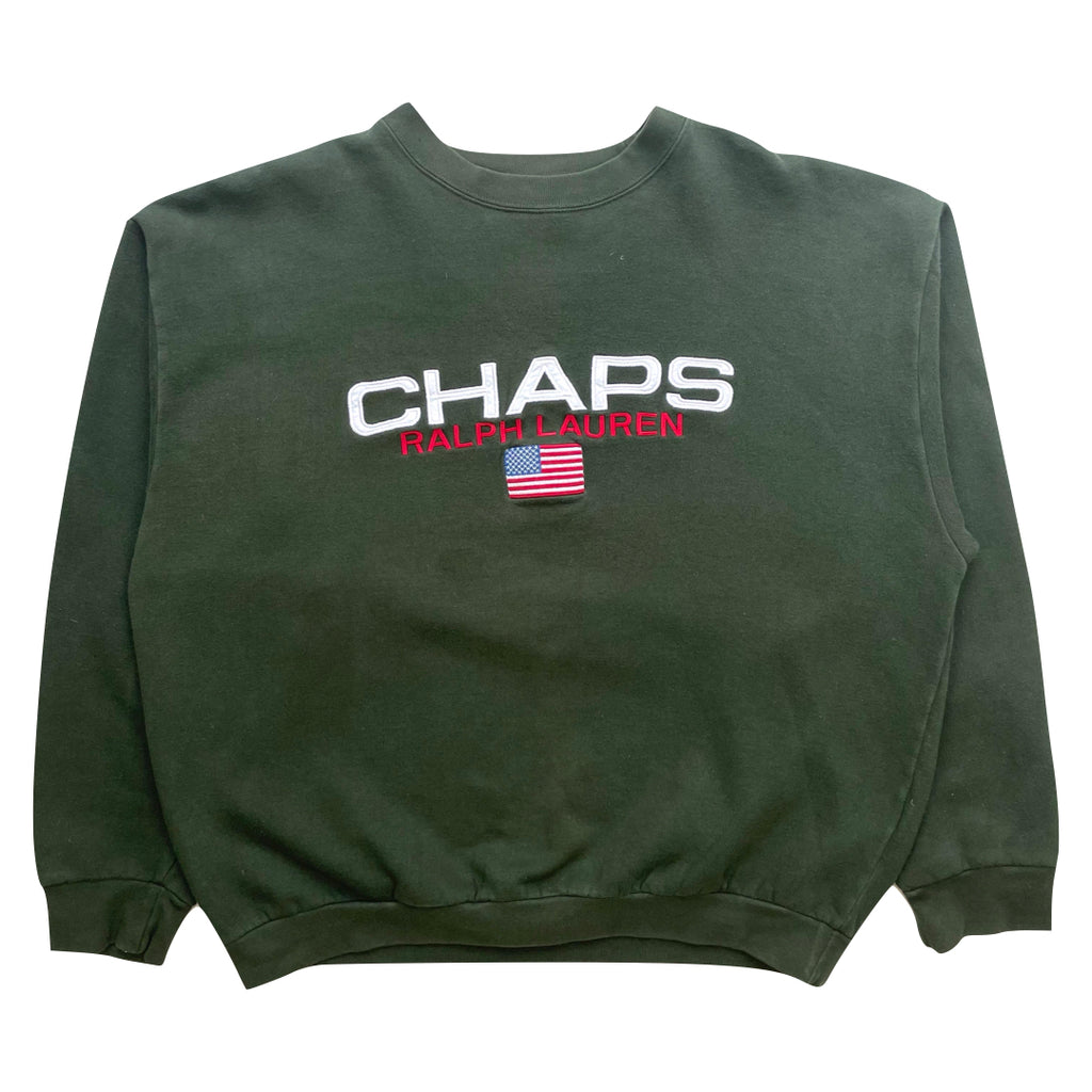 Ralph Lauren Chaps Green Sweatshirt