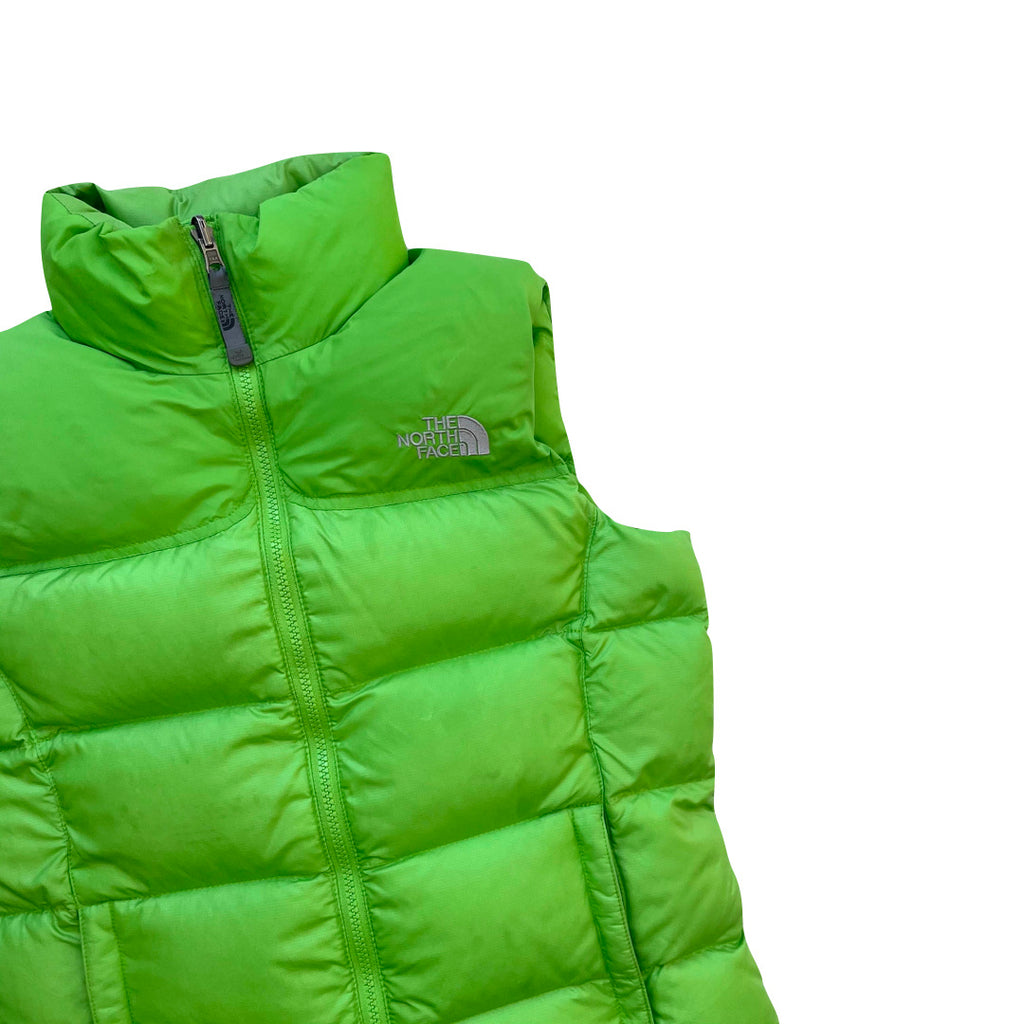 The North Face Women’s Lime Green Gilet Puffer Jacket