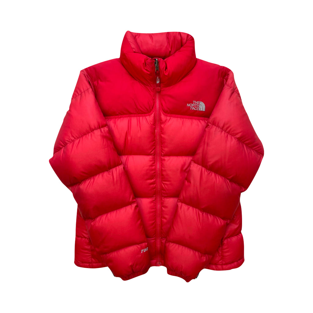 The North Face Womens Red Puffer Jacket