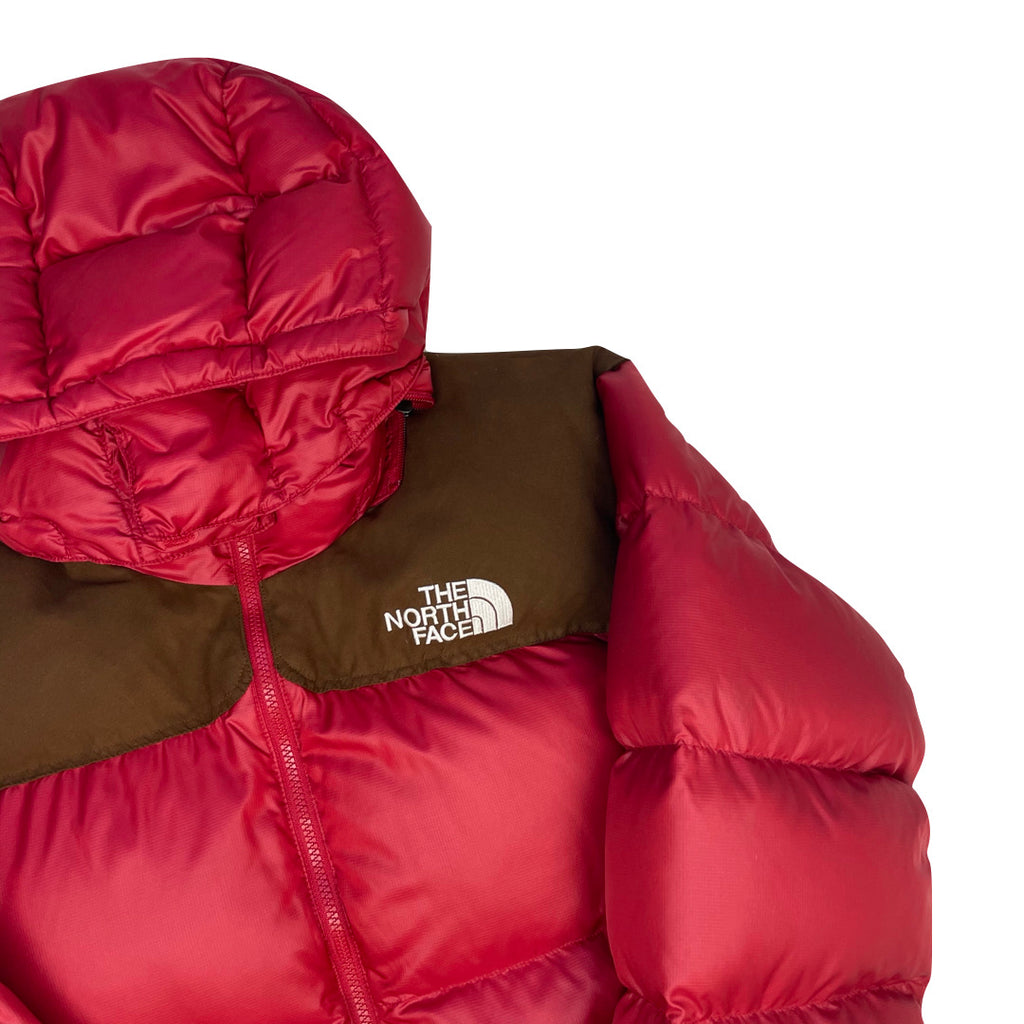 The North Face Red & Brown Puffer Jacket MENS
