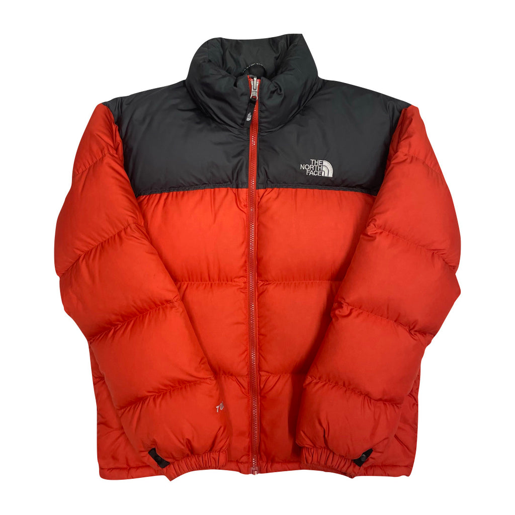 The North Face Burnt Red / Orange Puffer Jacket