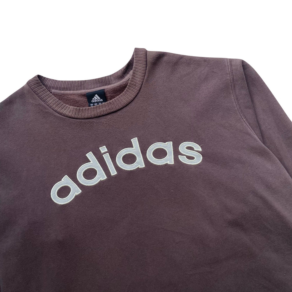 Adidas Brown Sweatshirt OVERSIZED