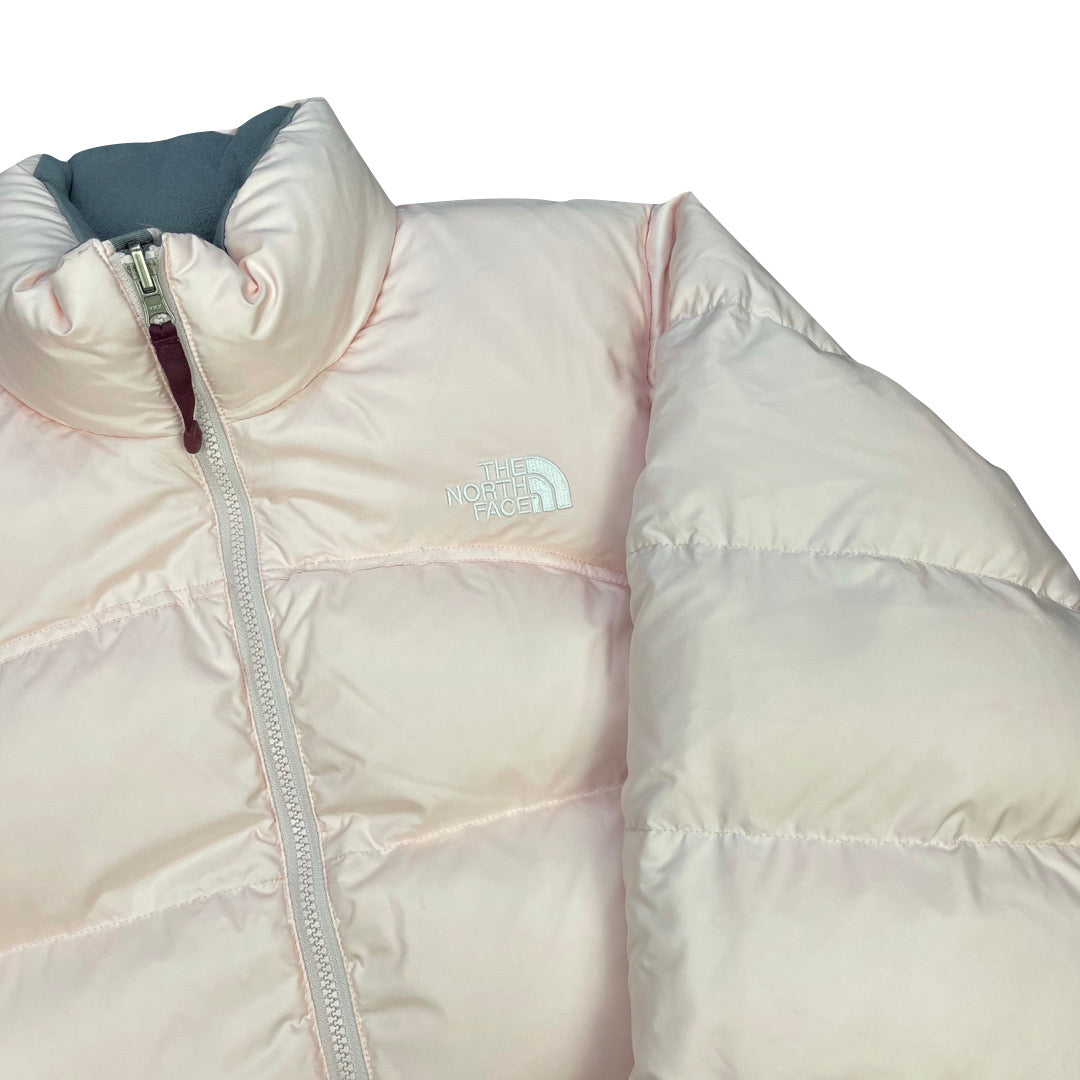 The North Face Womens Baby Pink Puffer Jacket