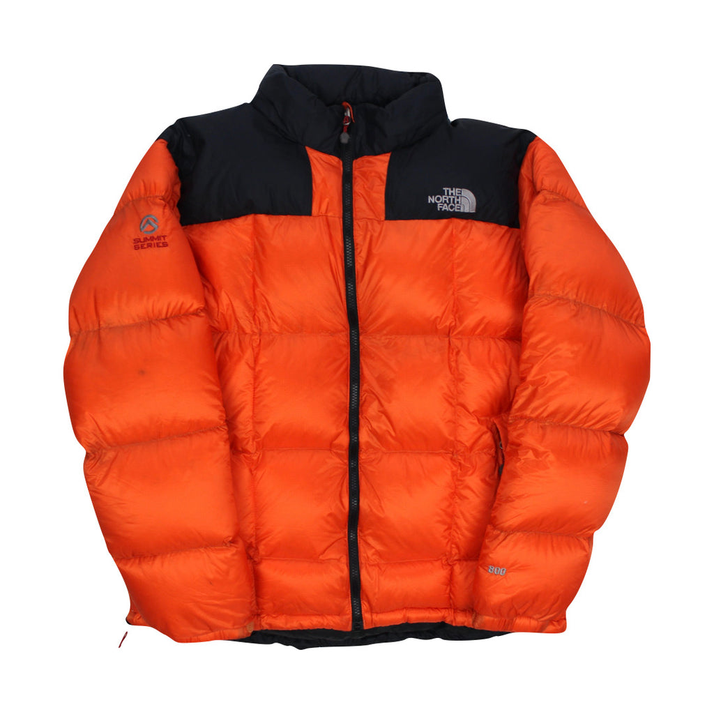 The North Face Burnt Orange Lhotse Summit Series Puffer Jacket