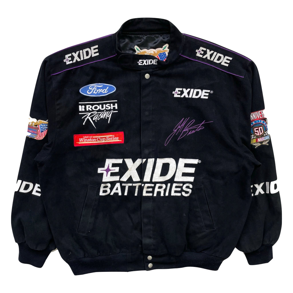 Vintage Exide Batteries Nascar Racing Jacket