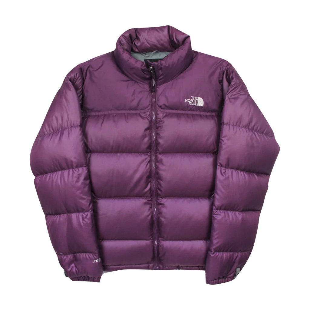 North face 2025 purple puffer