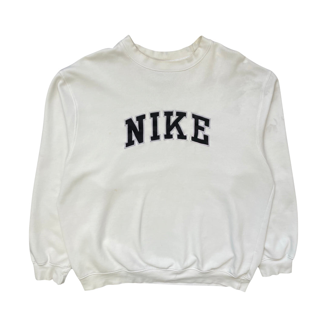 Nike White Sweatshirt