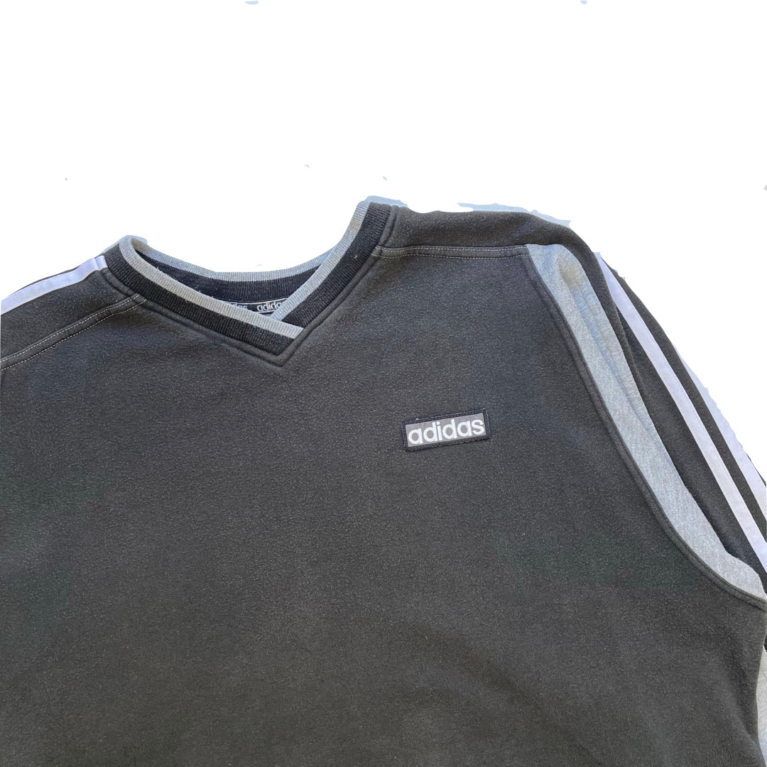 Adidas Black & Grey Sweatshirt