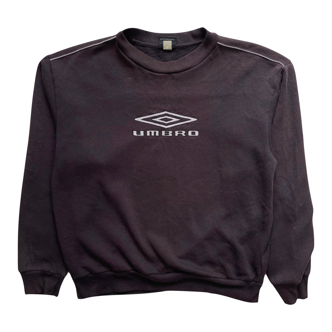 Umbro Faded Black / Brown Sweatshirt