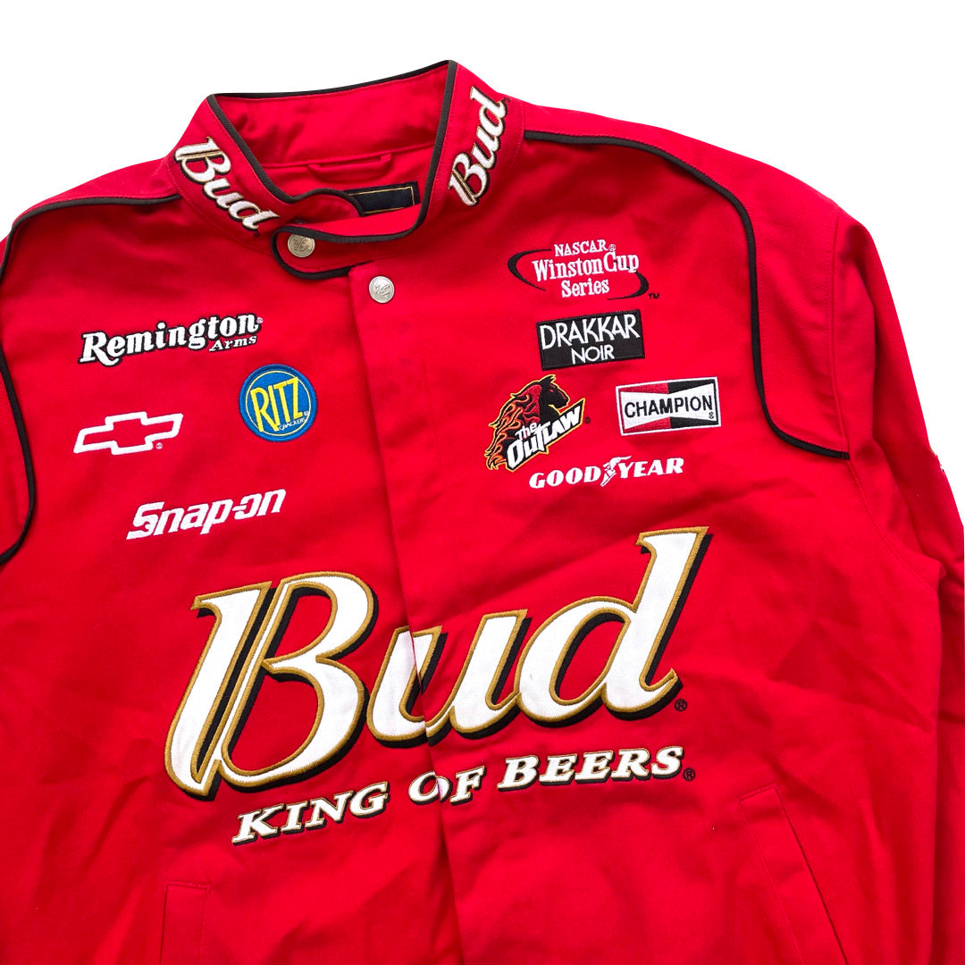 Vintage Budweiser Nascar Racing Jacket