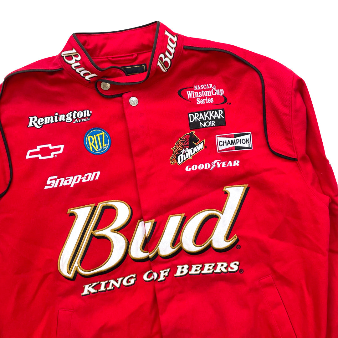 Vintage Budweiser Nascar Racing Jacket | We Vintage