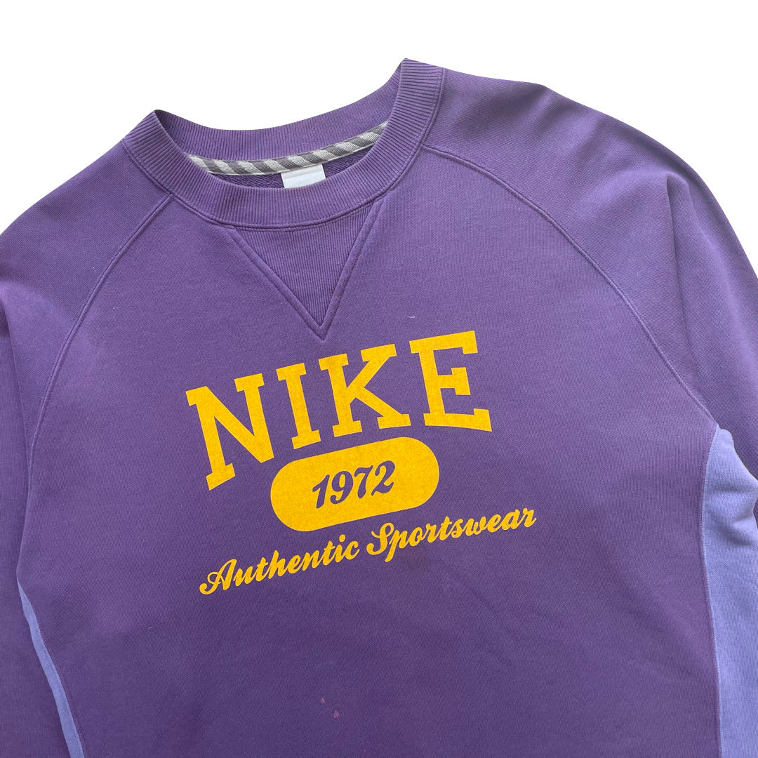 Nike Purple Sweatshirt WITH MARK