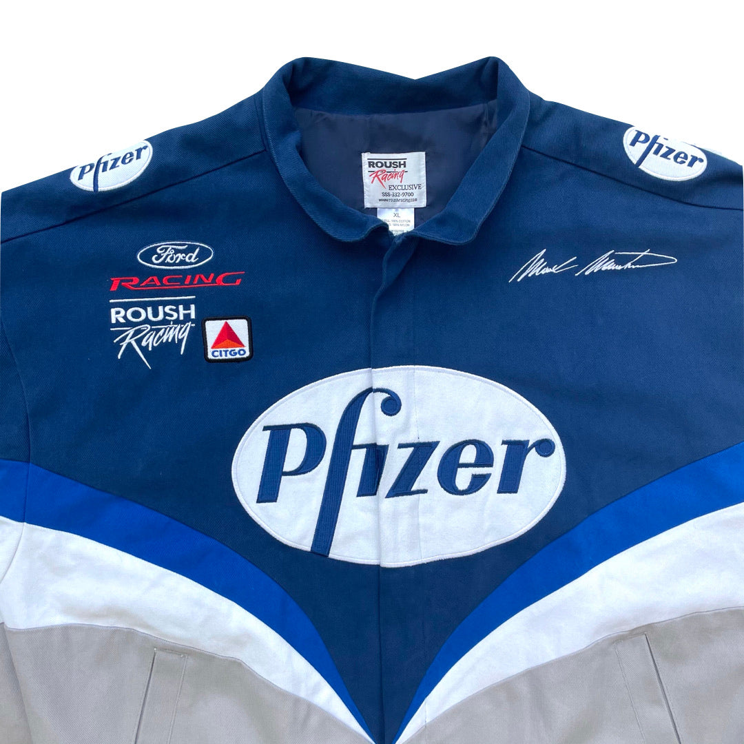 Vintage Pfizer Nascar Racing Jacket