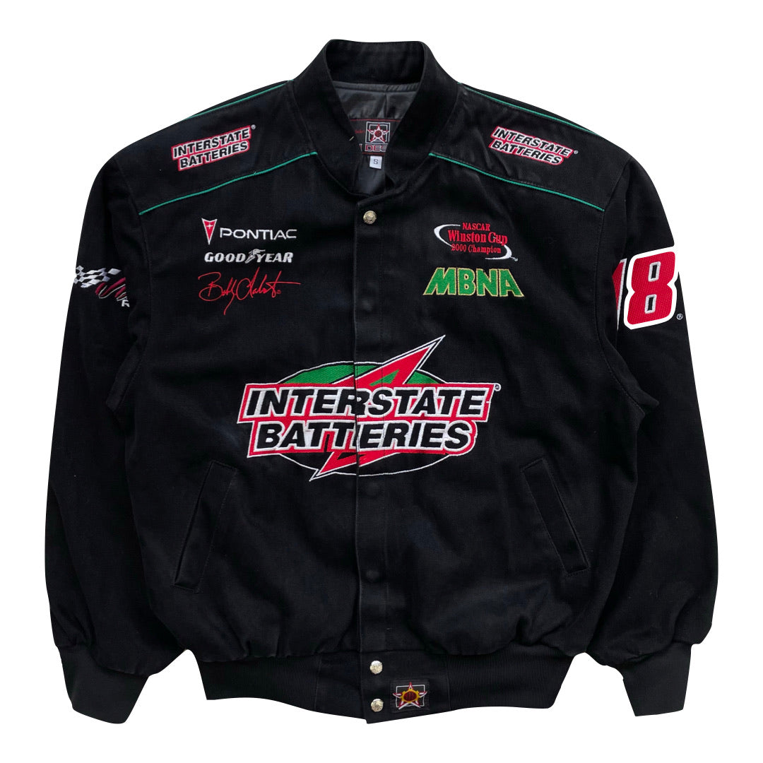 Vintage Interstate Batteries Nascar Racing Jacket