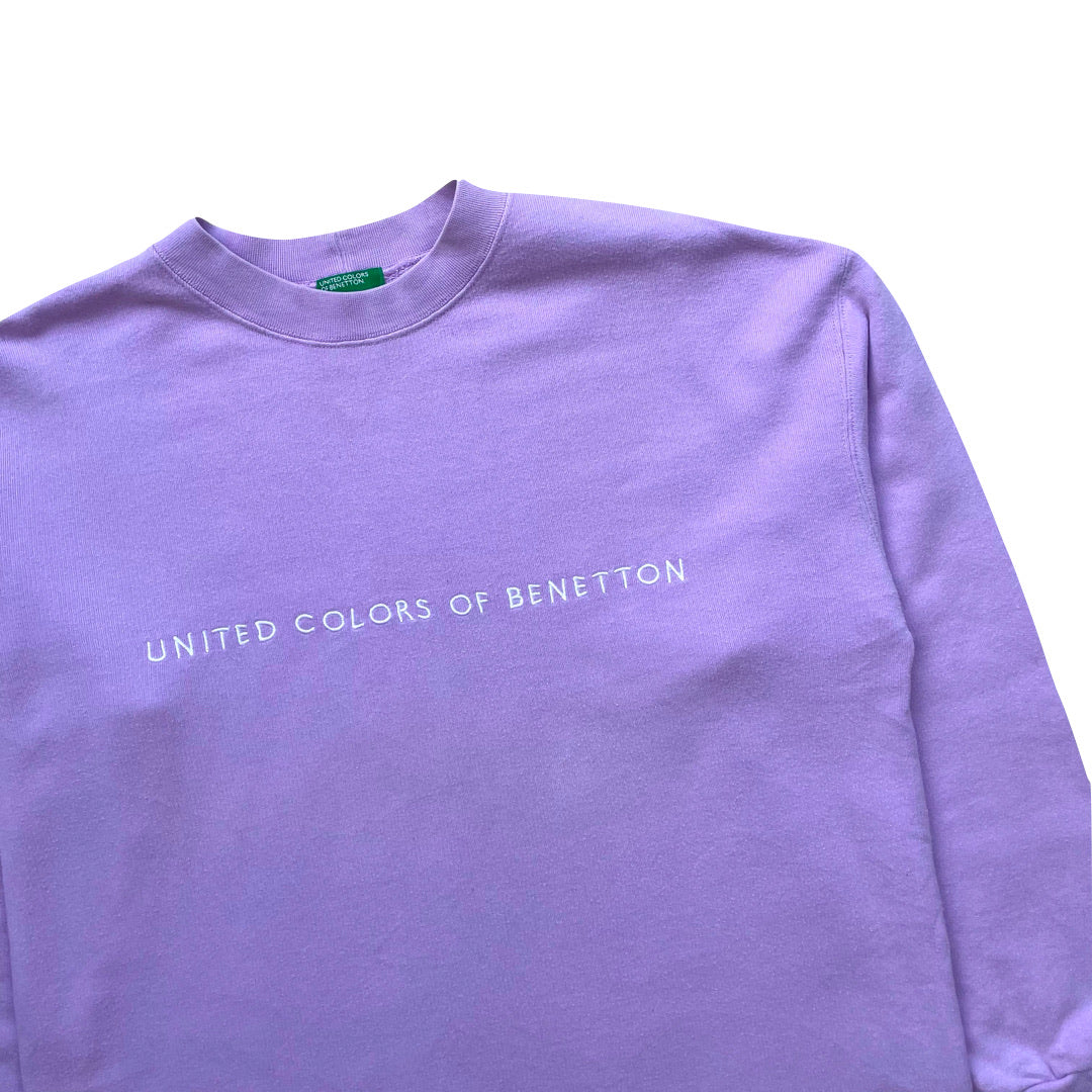 Benetton Baby Pink / Lilac Sweatshirt