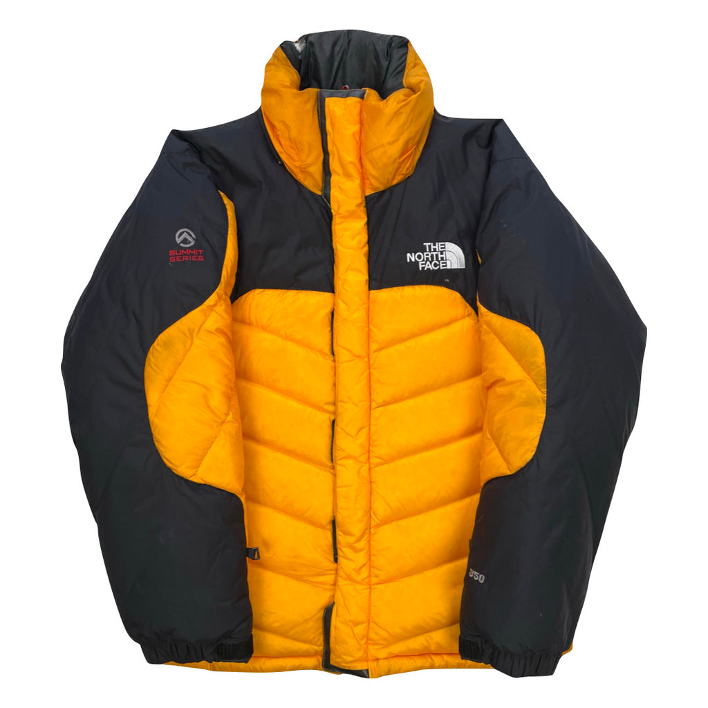 The North Face Orange/Yellow Summit Series Puffer Jacket
