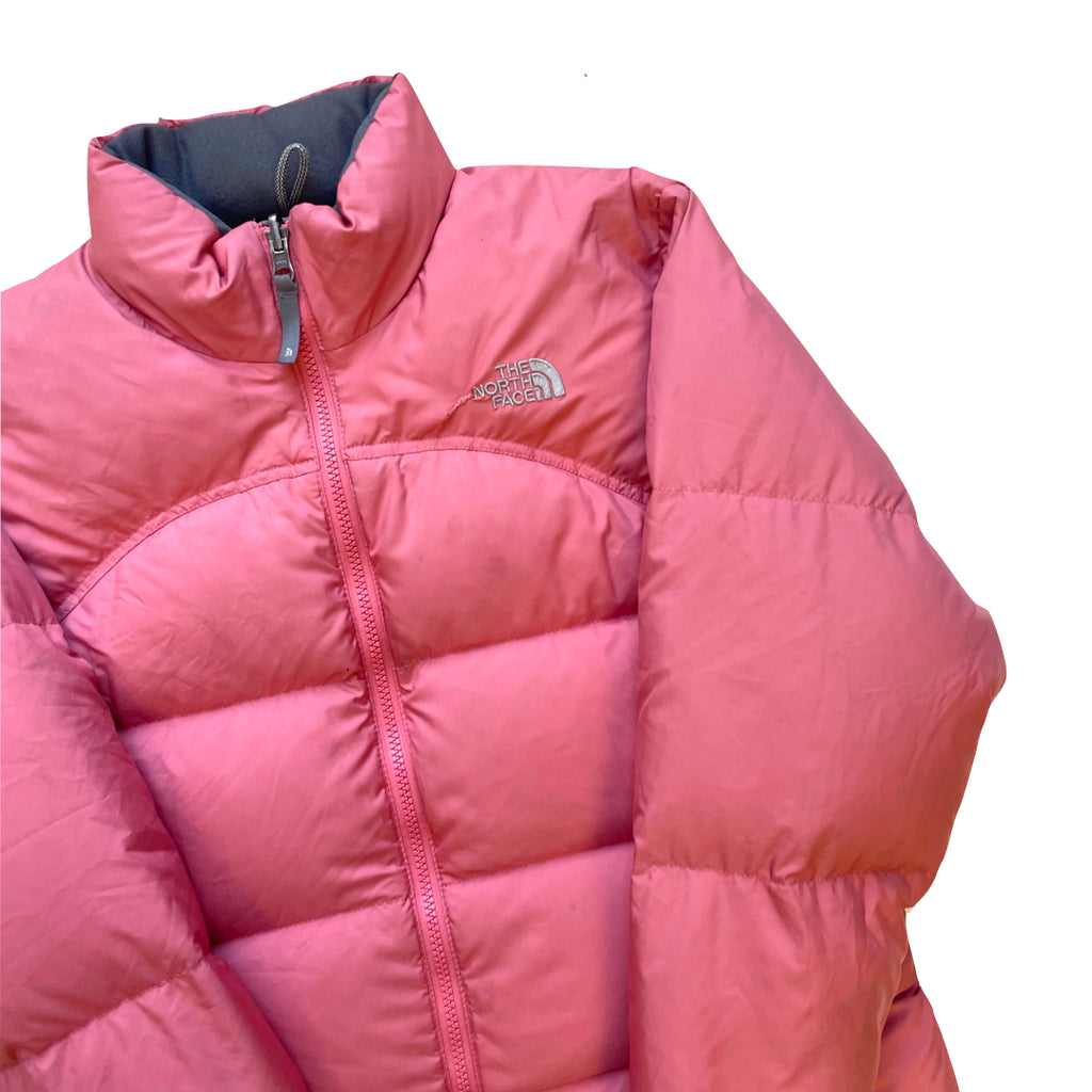 The North Face Womens Baby Pink Puffer Jacket