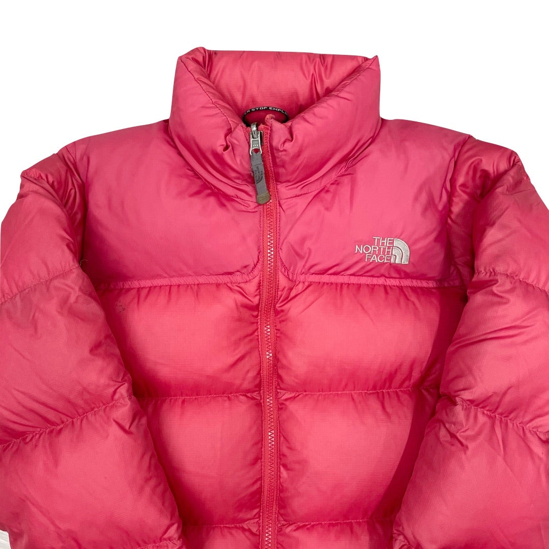 The North Face Womens Faded Red / Pink Puffer Jacket