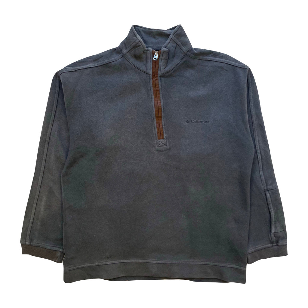 Columbia Grey 1/4 Zip Sweatshirt
