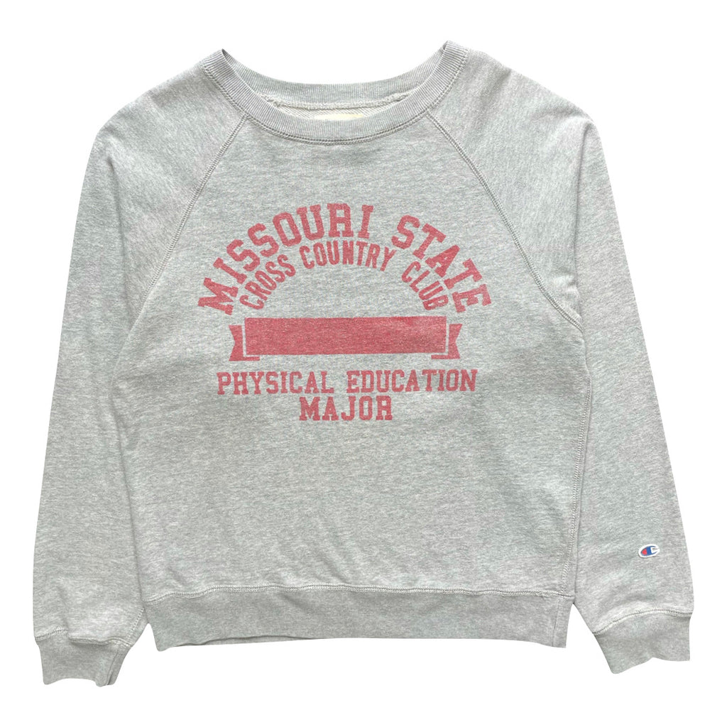 Champion Grey Missouri State College Sweatshirt