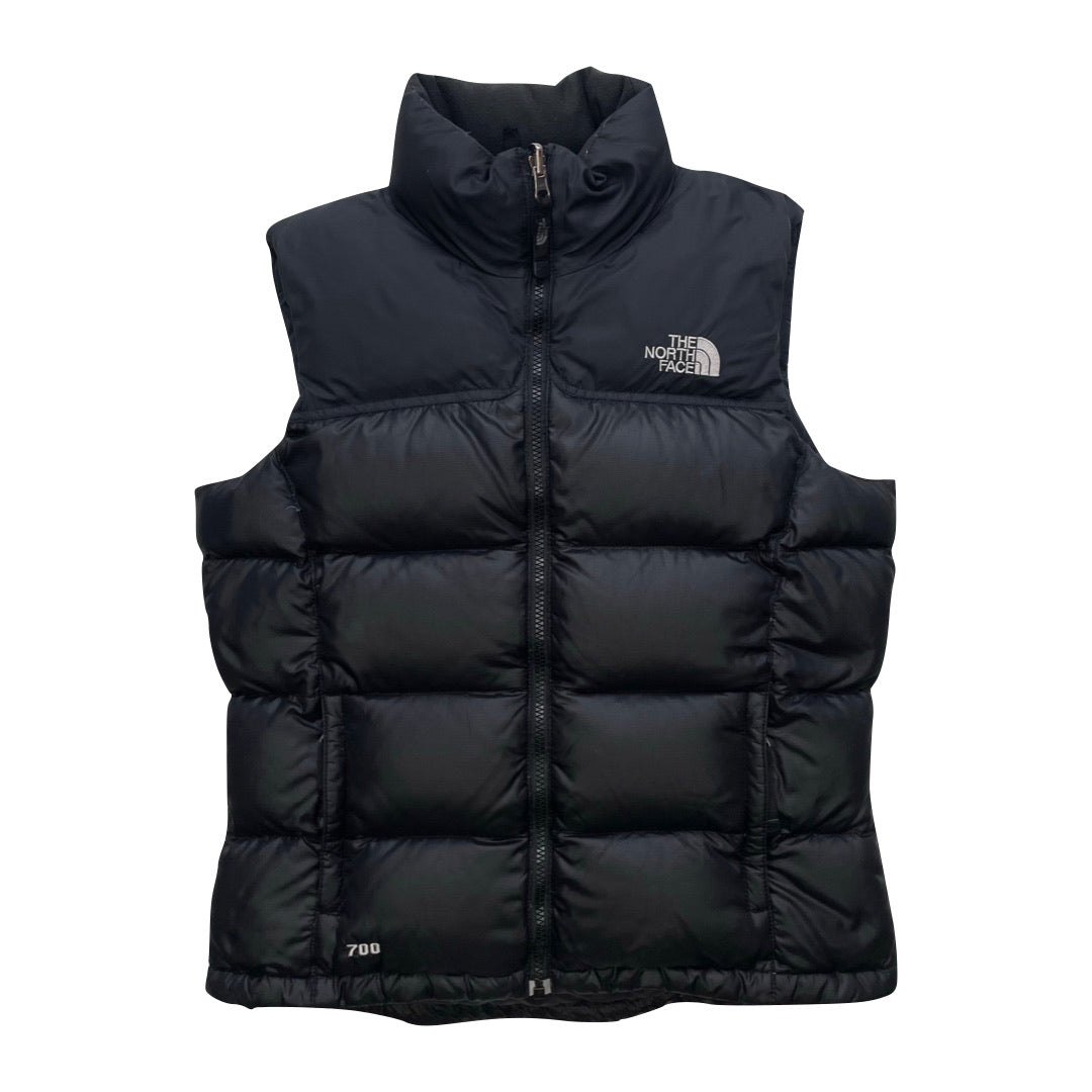 The North Face Women’s Black Gilet Puffer Jacket | We Vintage