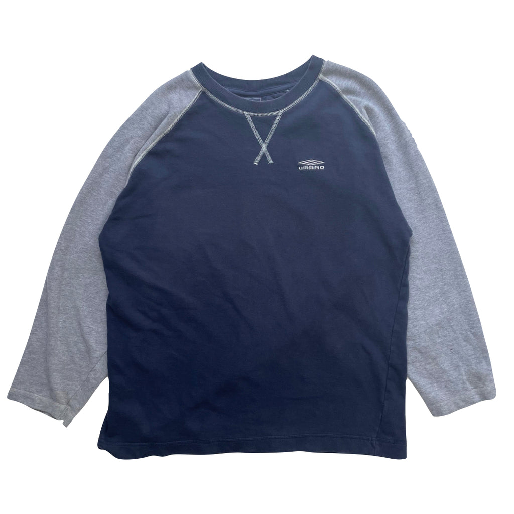 Umbro Navy Blue/Grey Sweatshirt