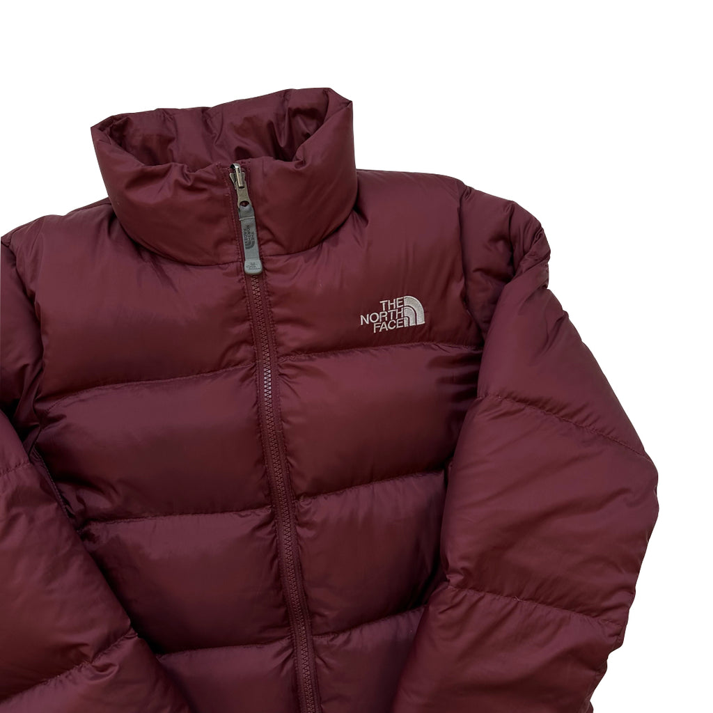 The North Face Womens Maroon Puffer Jacket