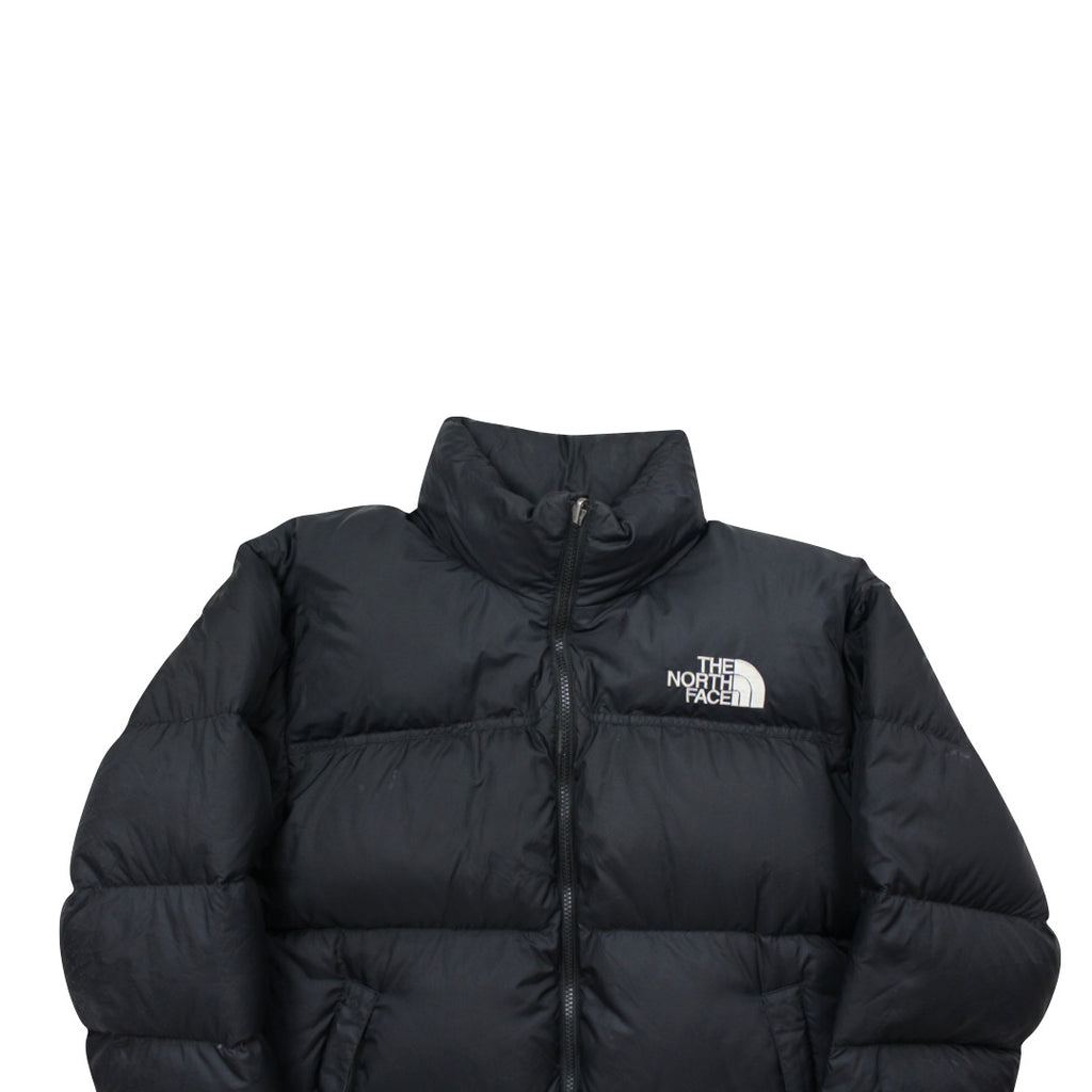 The North Face Black Puffer Jacket Central Logo