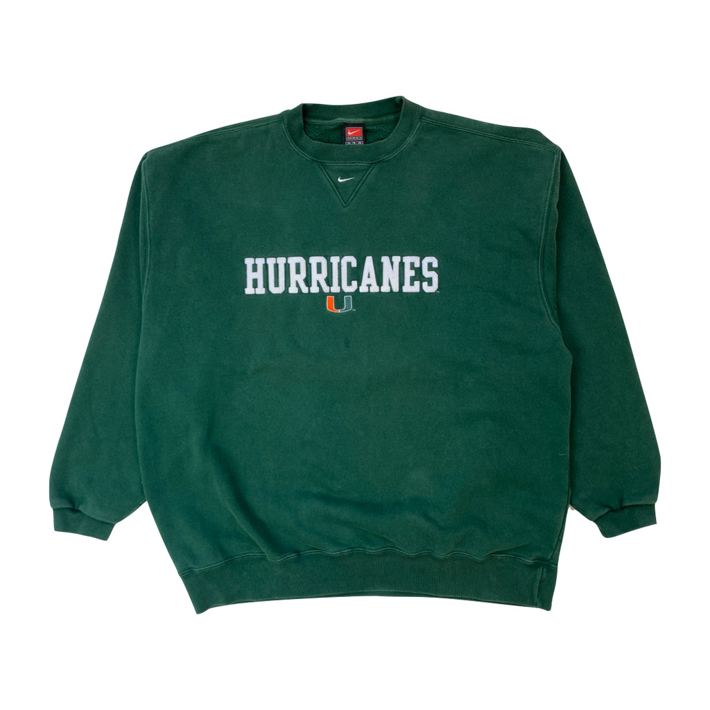 Nike Hurricanes Green Sweatshirt