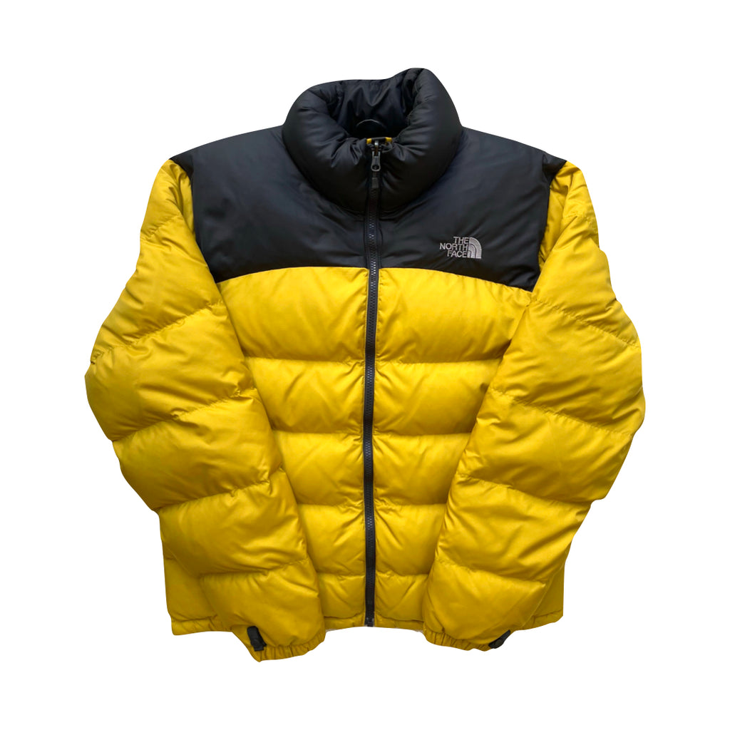 The North Face Yellow Puffer Jacket N2