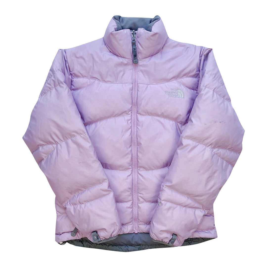 The North Face Womens Baby Pink Puffer Jacket