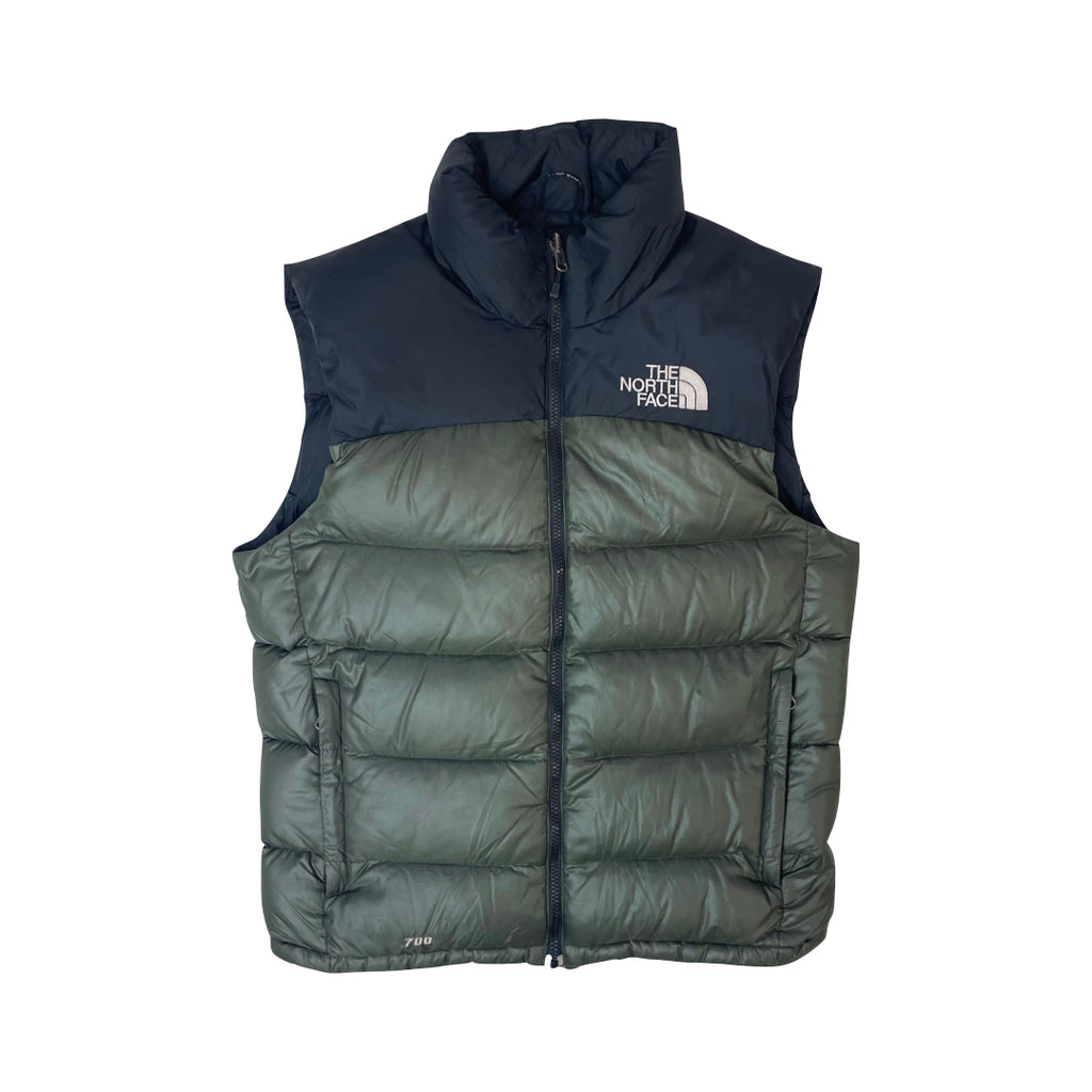 The North Face Dark Green Gilet Puffer Jacket