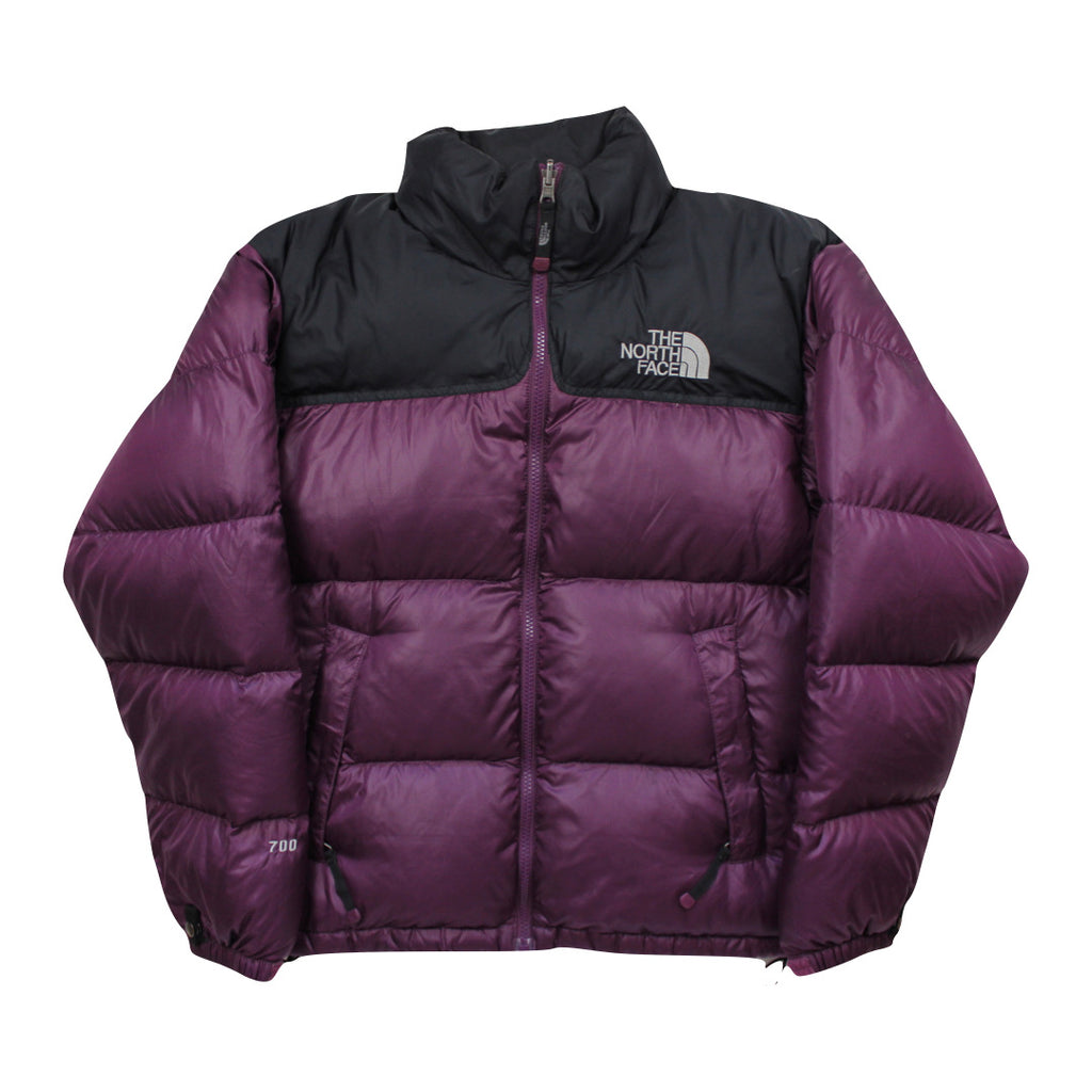 The North Face Purple Puffer Jacket