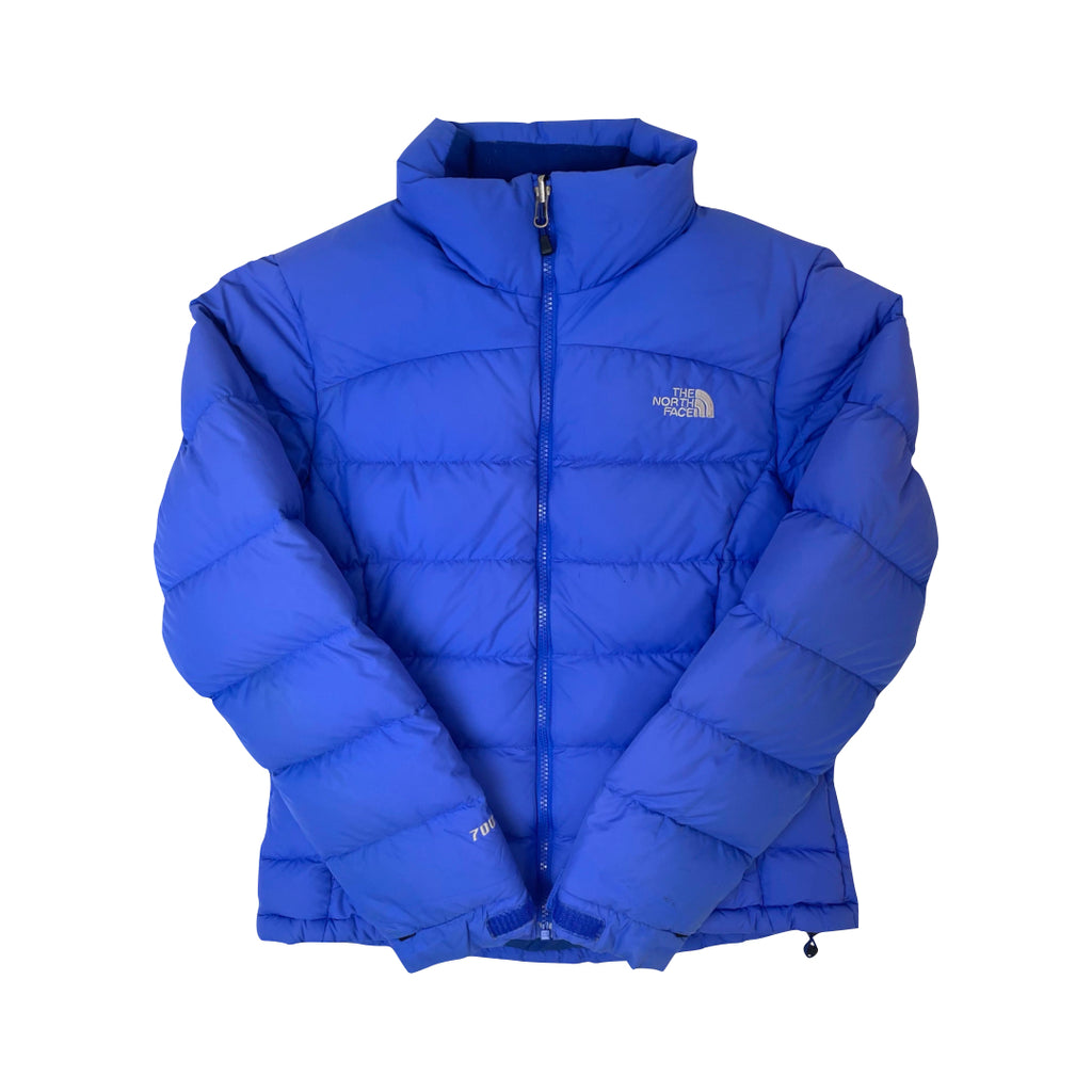 The North Face Womens Light Purple Puffer Jacket