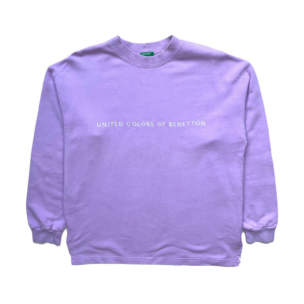 Benetton Baby Pink / Lilac Sweatshirt