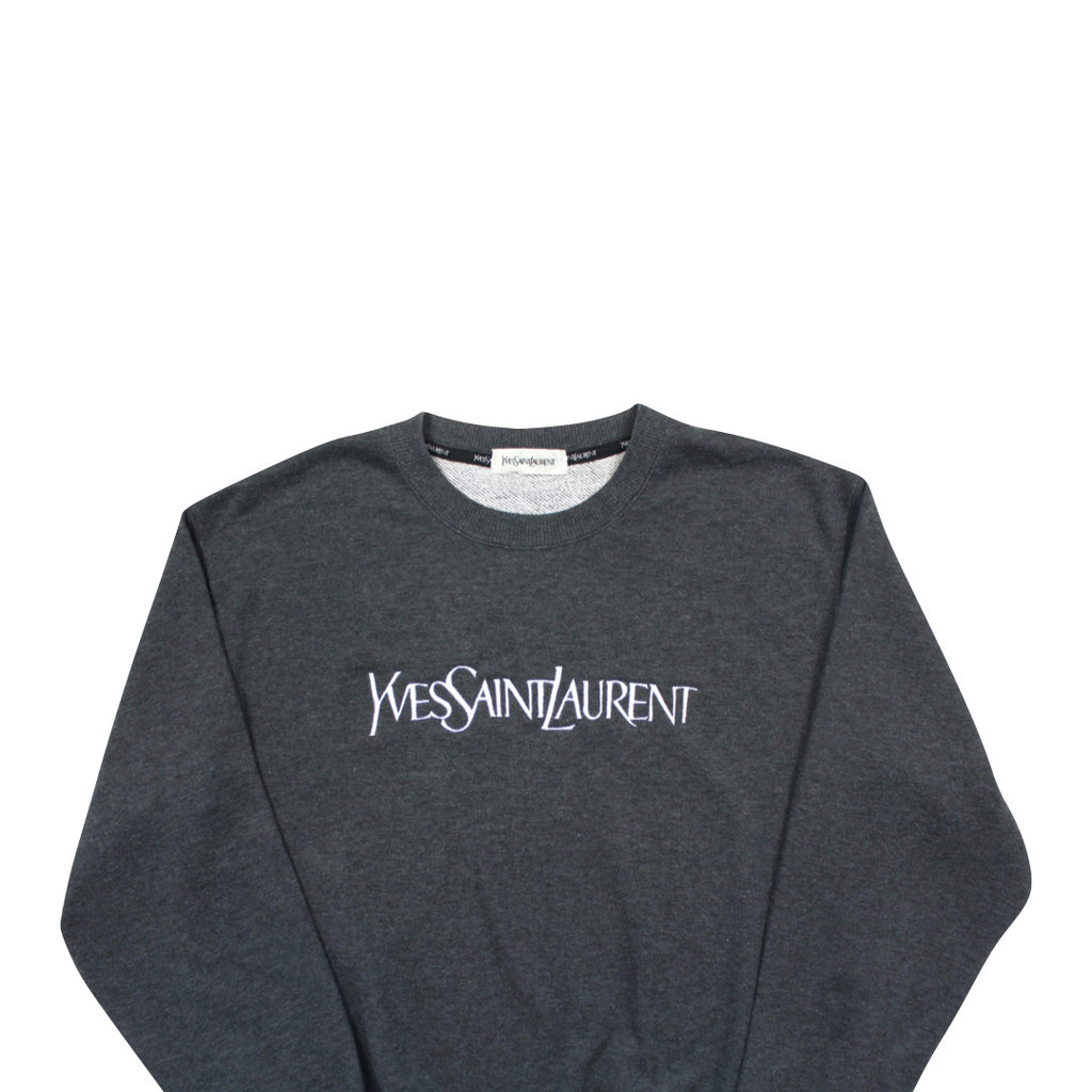 Yves Saint Laurent YSL Grey Sweatshirt