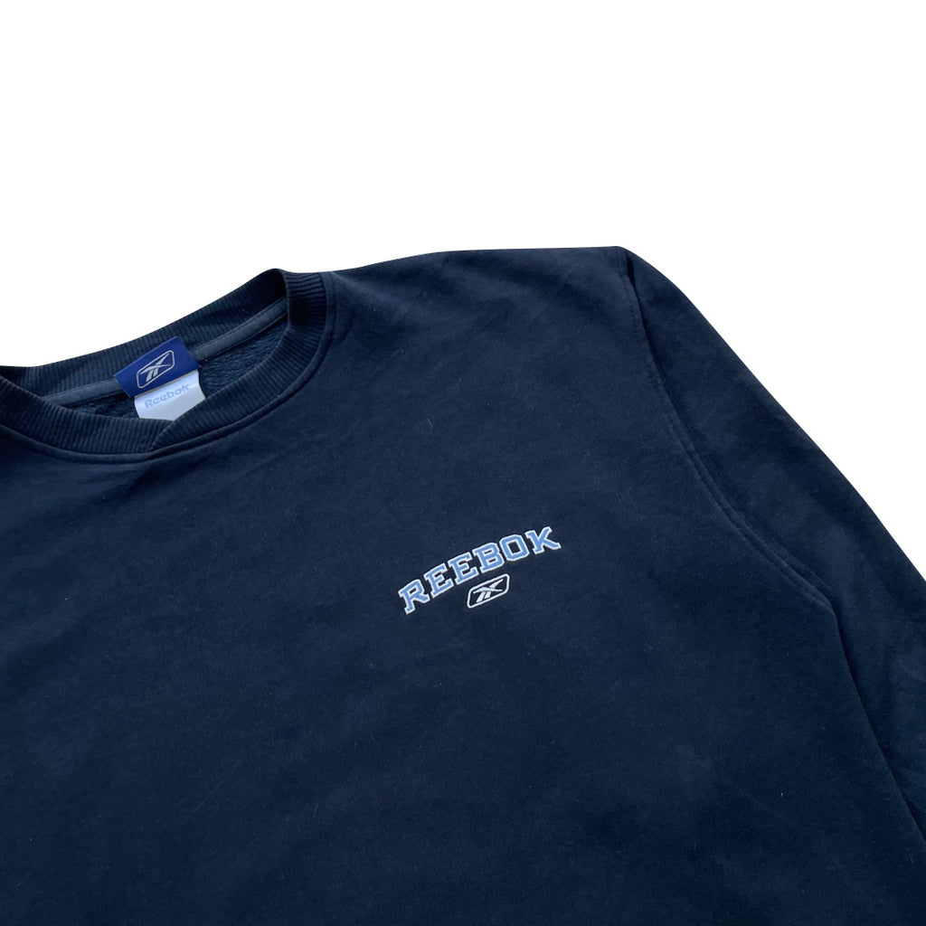 Reebok Faded Black / Navy Blue Sweatshirt