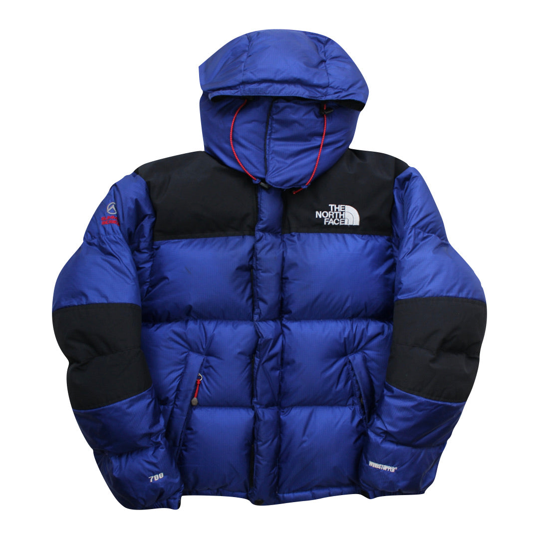 The North Face Aztec Blue Baltoro Puffer Jacket