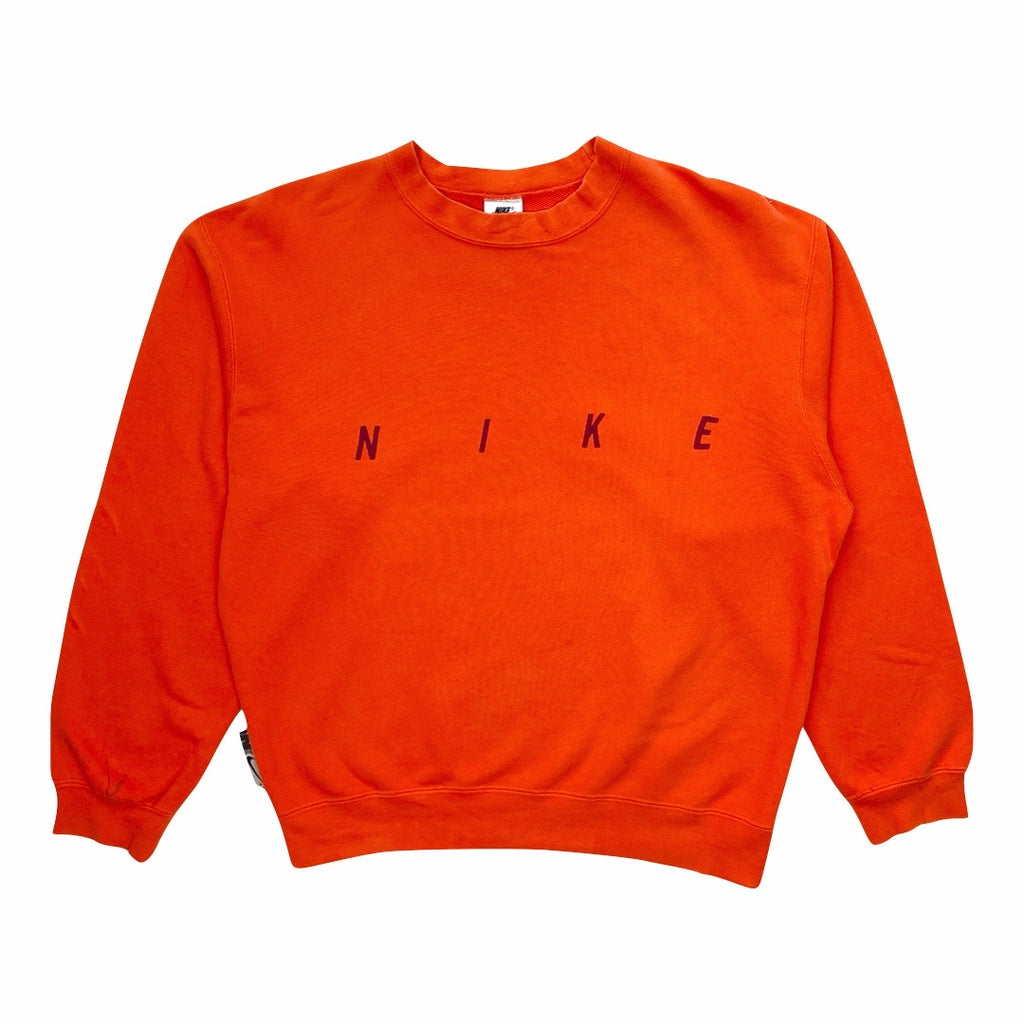 Nike Orange Sweatshirt