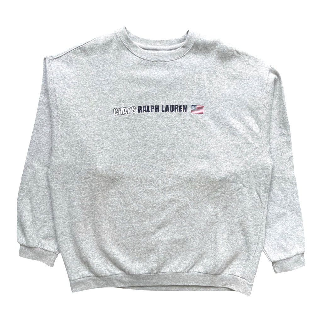 Ralph Lauren Chaps Grey Sweatshirt