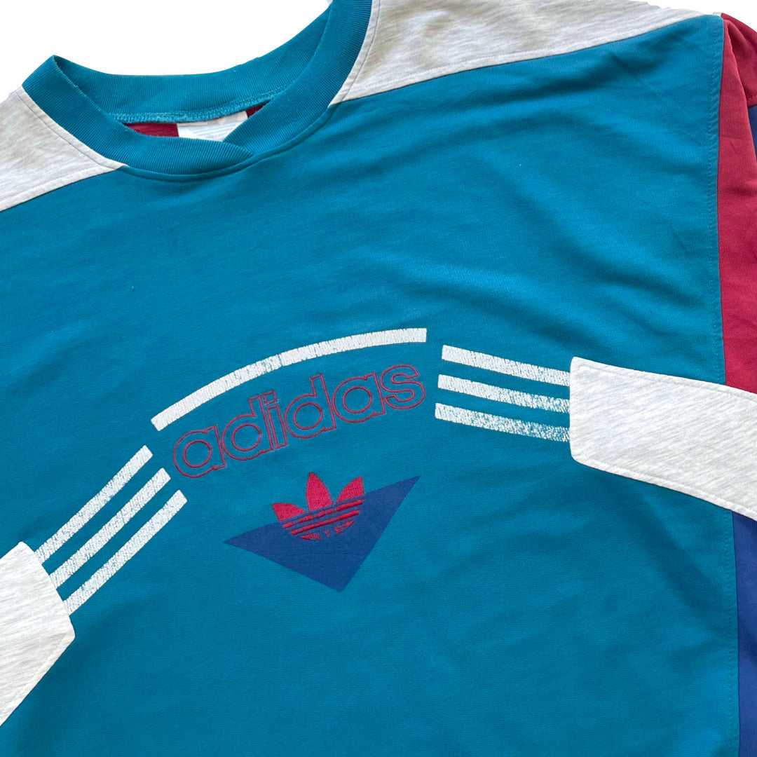 Adidas Teal/Sea Blue Sweatshirt