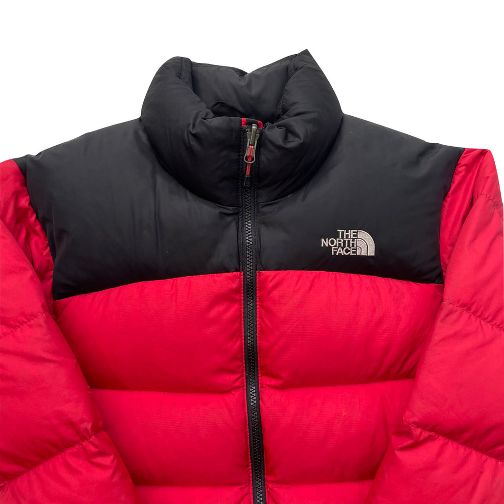 The North Face Red & Black Puffer Jacket