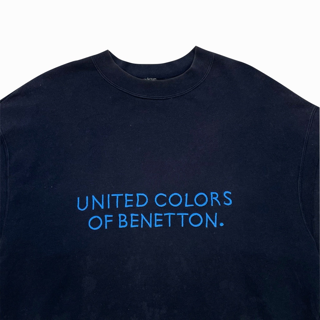 Benetton Navy Blue Sweatshirt