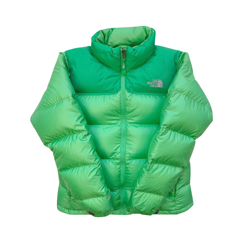The North Face Womens Light Green Puffer Jacket