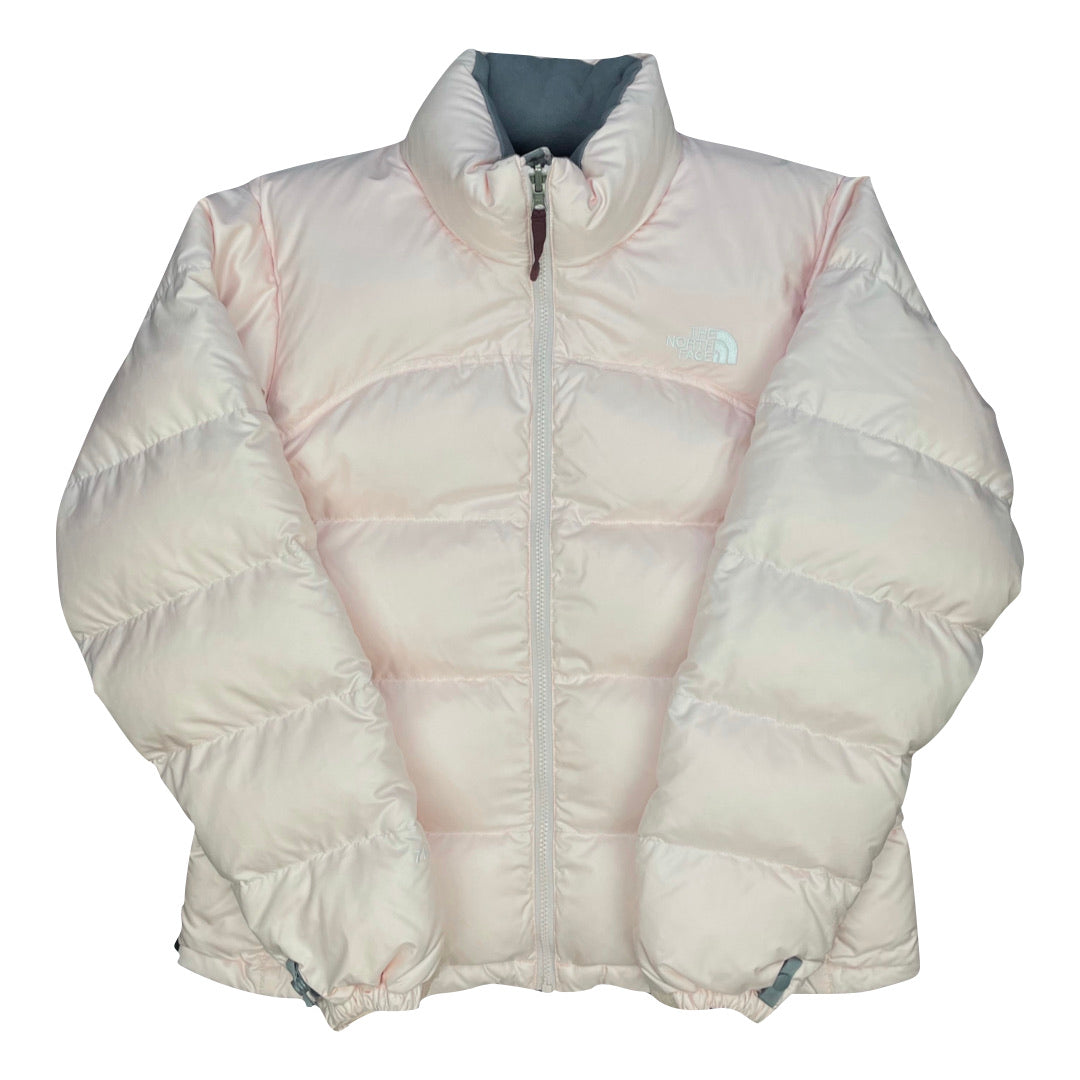 The North Face Womens Baby Pink Puffer Jacket