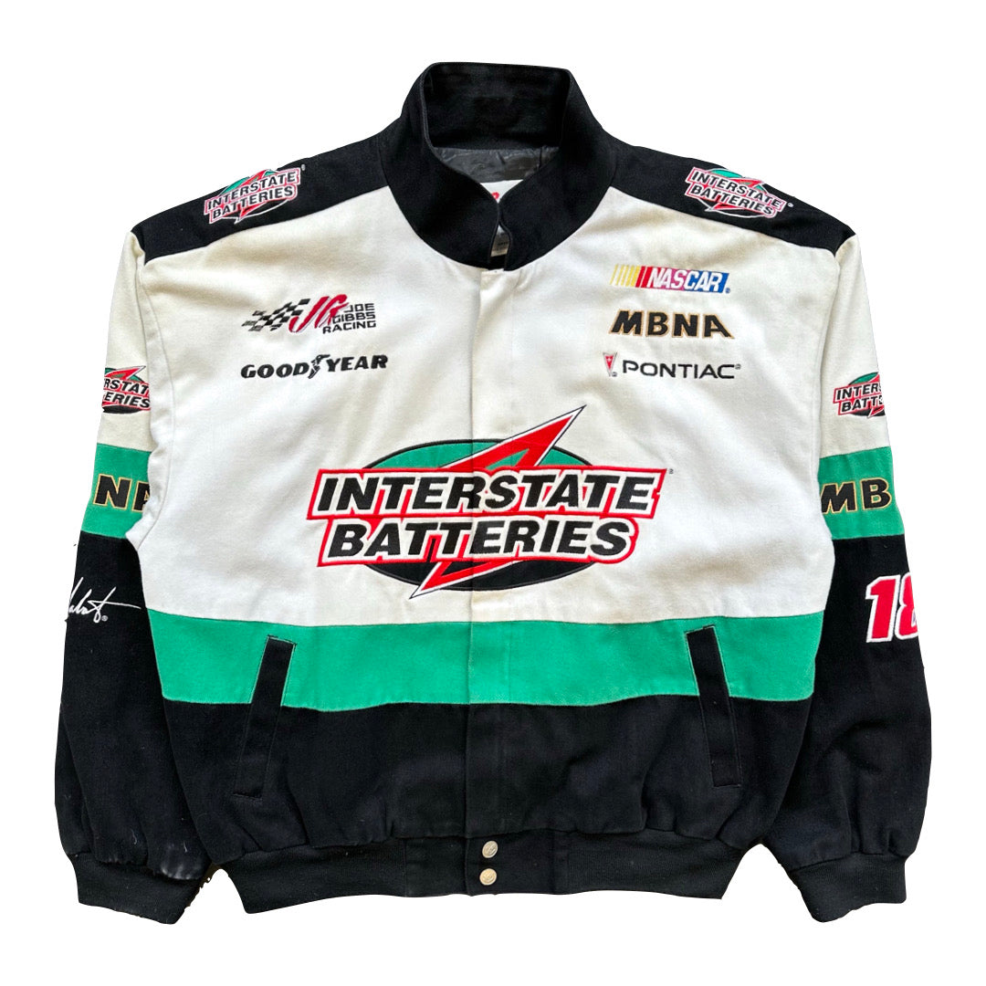 Vintage Interstate Batteries Nascar Racing Jacket